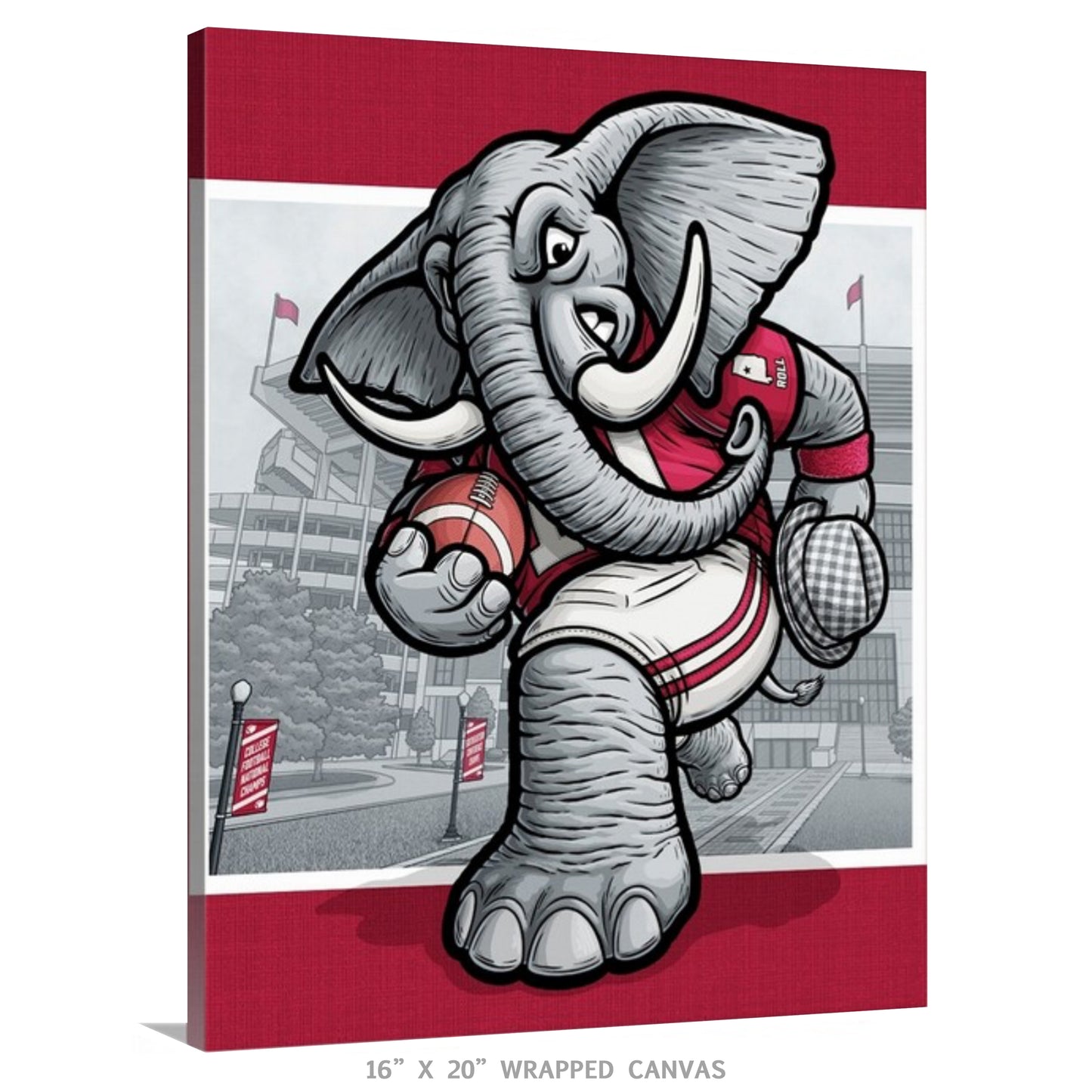 "Roll!" Alabama Football Limited Edition Print