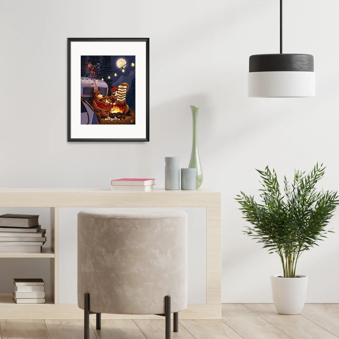 "SSSS'MORES" Limited Edition Print - Nick Fasnacht Illustration & Design