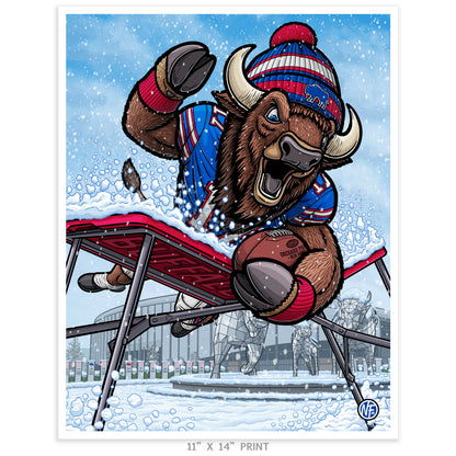 "Tradition" Buffalo Football Print