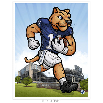 "For The Glory" Penn State University Limited Edition Print - Nick Fasnacht Illustration & Design