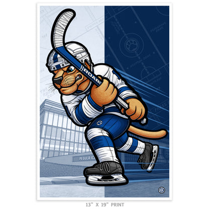 "ROAR!" Penn State Ice Hockey Limited Edition Print