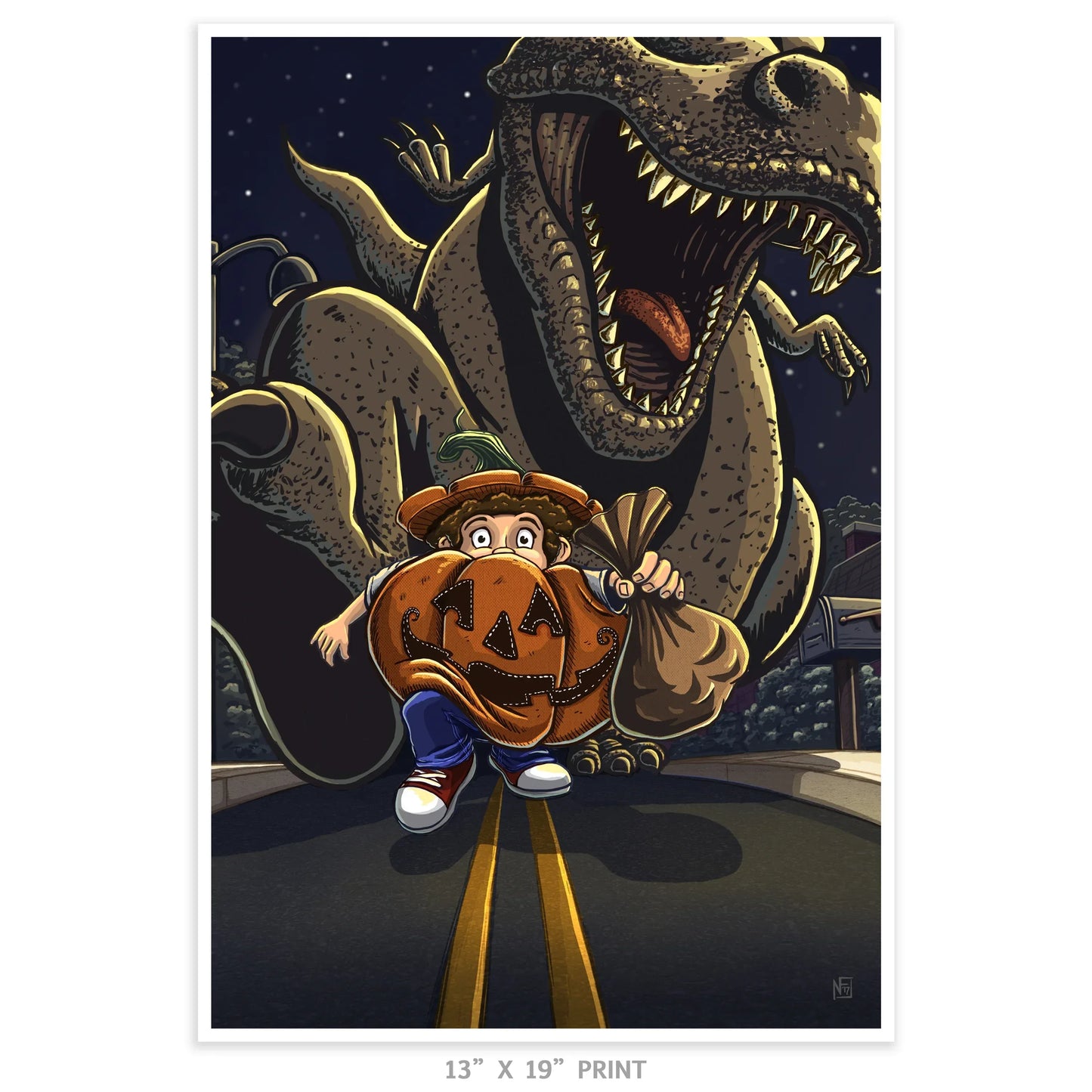 "Take Only One" Limited-Edition Print - Nick Fasnacht Illustration & Design