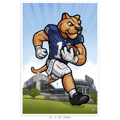 "For The Glory" Penn State University Limited Edition Print - Nick Fasnacht Illustration & Design