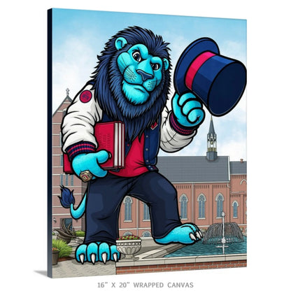 "The Bluff" Duquesne University Limited Edition Print - Nick Fasnacht Illustration & Design