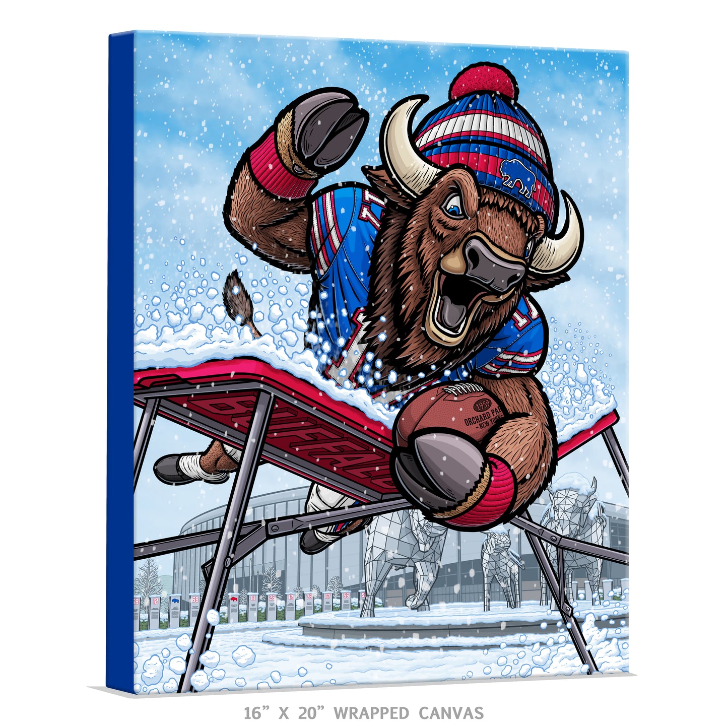 "Tradition" Buffalo Football Print