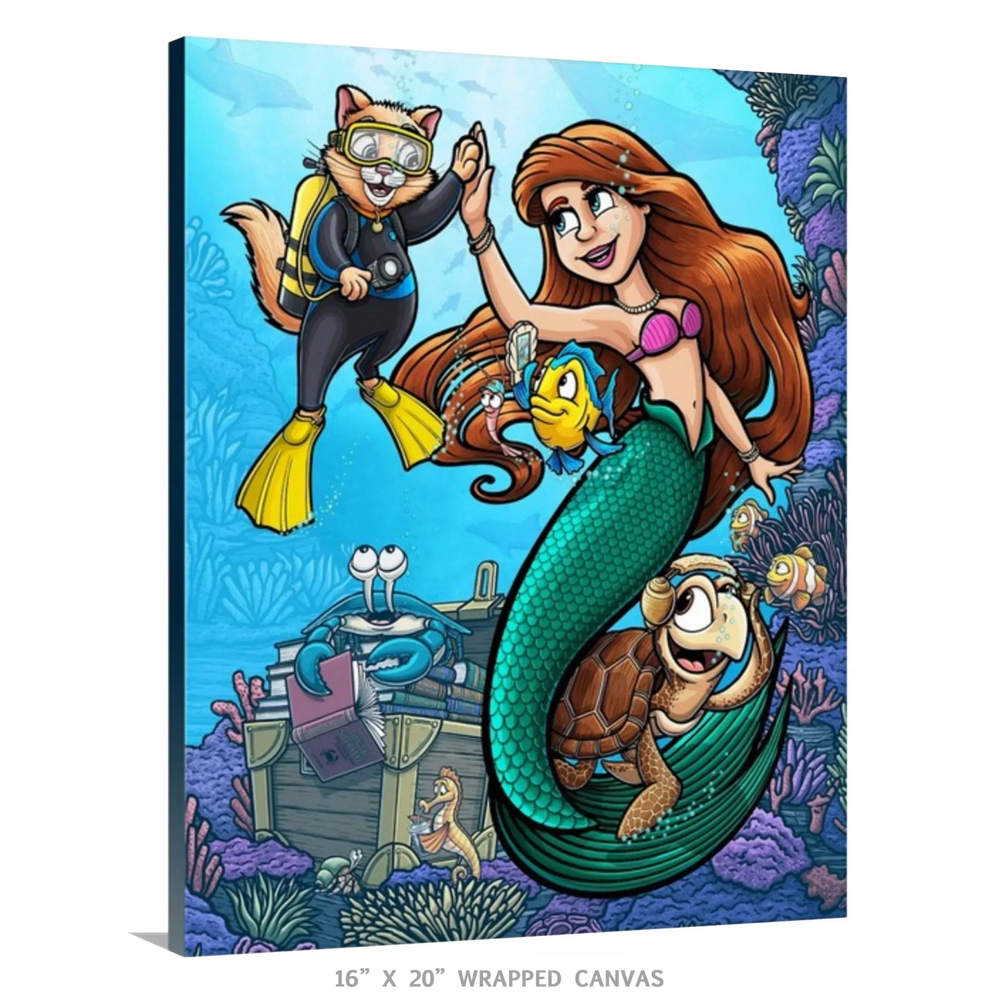 "Seas The Day" Limited Edition Print - Nick Fasnacht Illustration & Design