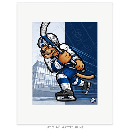 "ROAR!" Penn State Ice Hockey Limited Edition Print