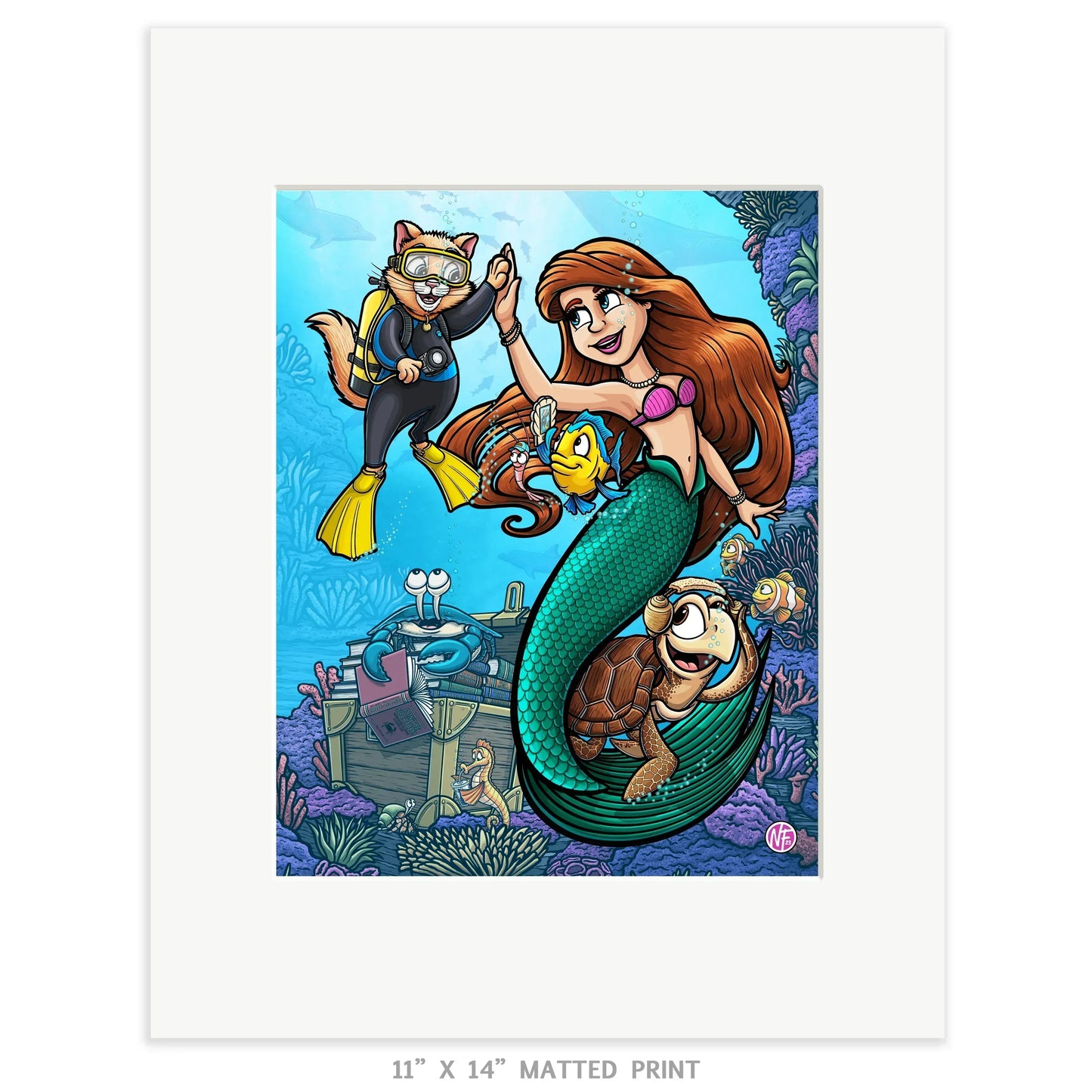 "Seas The Day" Limited Edition Print - Nick Fasnacht Illustration & Design