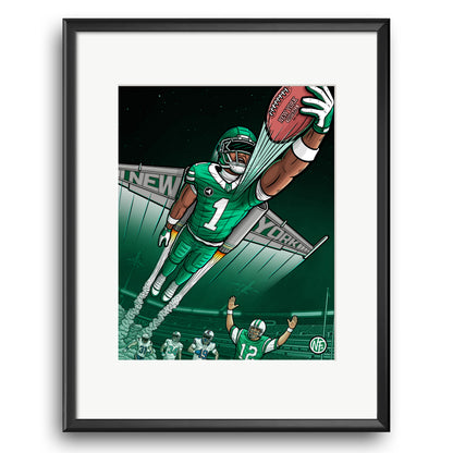 "Liftoff!" New York Football Print