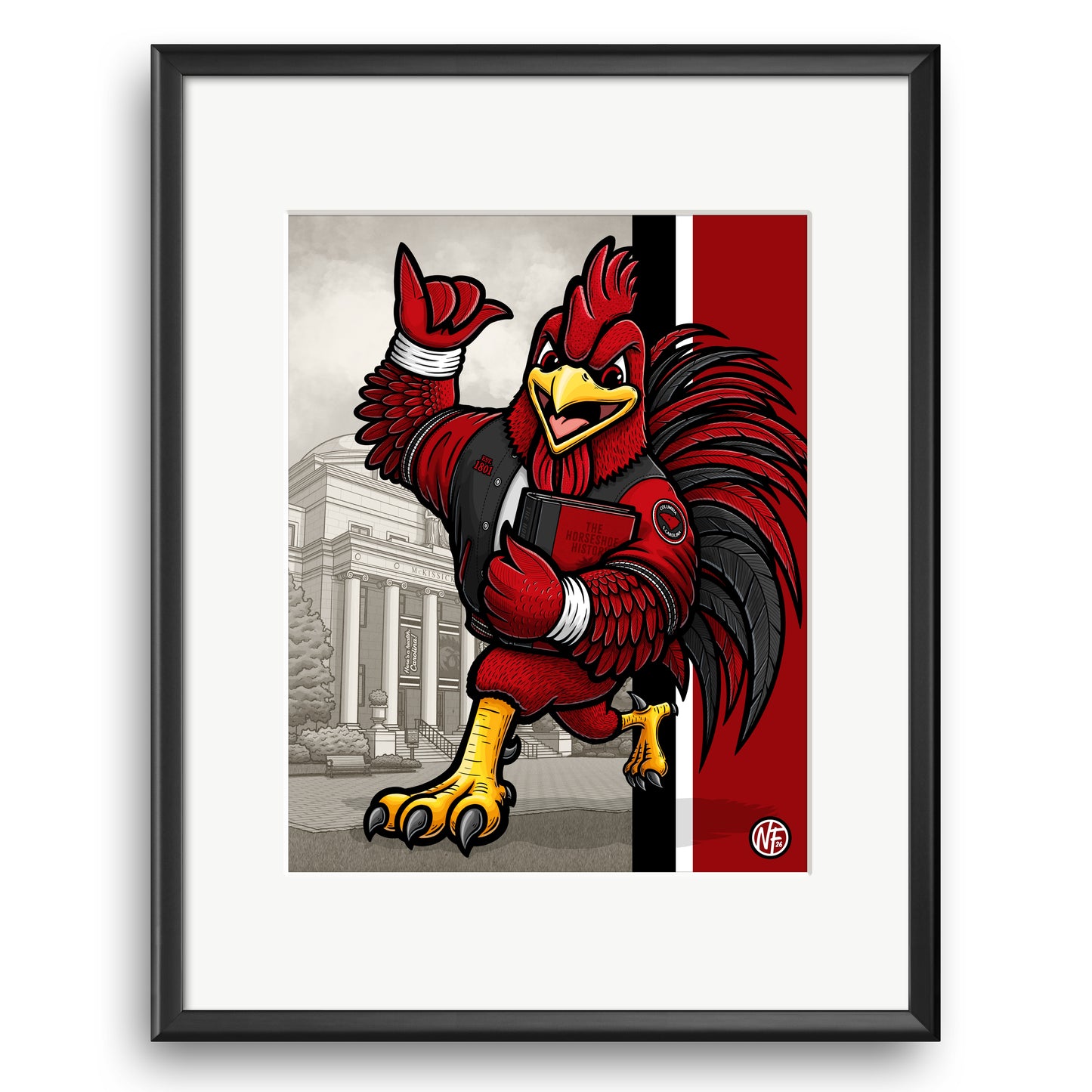 "The Horseshoe" South Carolina Limited Edition Print