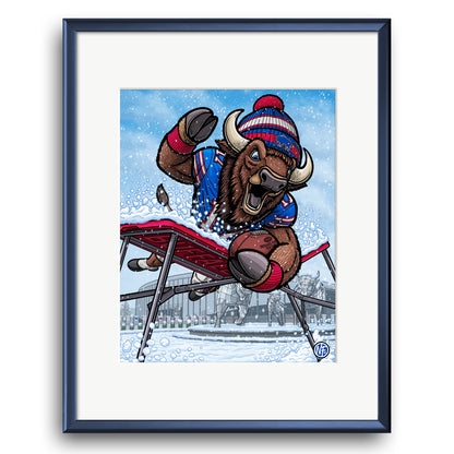 "Tradition" Buffalo Football Print