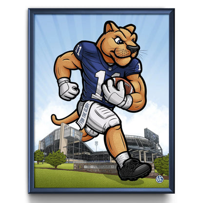 "For The Glory" Penn State University Limited Edition Print - Nick Fasnacht Illustration & Design