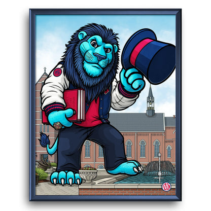 "The Bluff" Duquesne University Limited Edition Print - Nick Fasnacht Illustration & Design