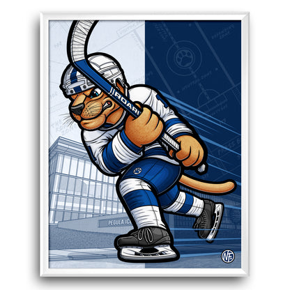 "ROAR!" Penn State Ice Hockey Limited Edition Print