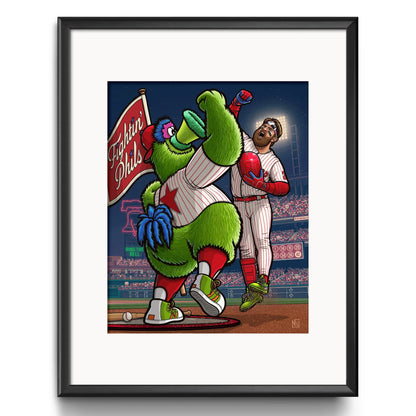 "Ring the Bell" Philadelphia Phillies Limited Edition Print - Nick Fasnacht Illustration & Design