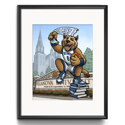 "Nova Nation" Villanova University Limited Edition Print - Nick Fasnacht Illustration & Design