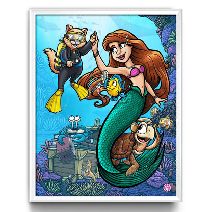 "Seas The Day" Limited Edition Print - Nick Fasnacht Illustration & Design