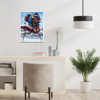 "Tradition" Buffalo Football Print
