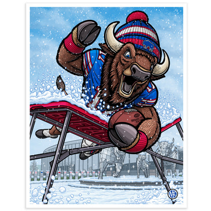"Tradition" Buffalo Football Print