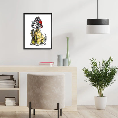 "Spot" Dalmation Limited Edition Print - Nick Fasnacht Illustration & Design