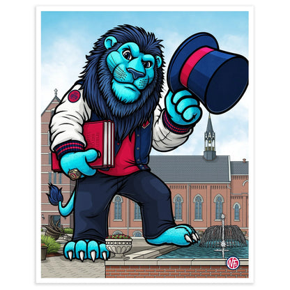 "The Bluff" Duquesne University Limited Edition Print - Nick Fasnacht Illustration & Design
