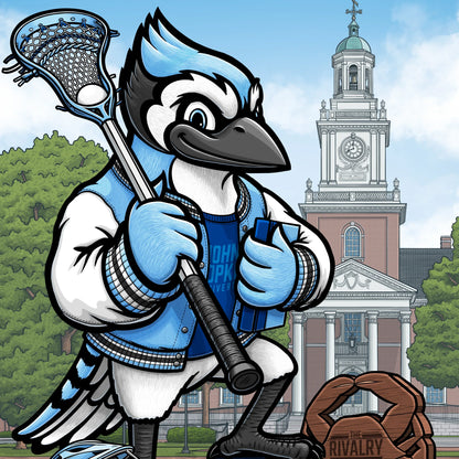 "We Want More!" Johns Hopkins University Limited Edition Print - Nick Fasnacht Illustration & Design