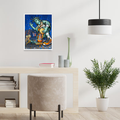 "New York Forever!" New York Basketball Limited Edition Print