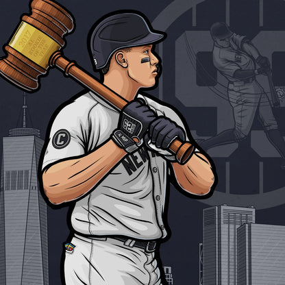 "99" New York Baseball Limited Edition Print - Nick Fasnacht Illustration & Design