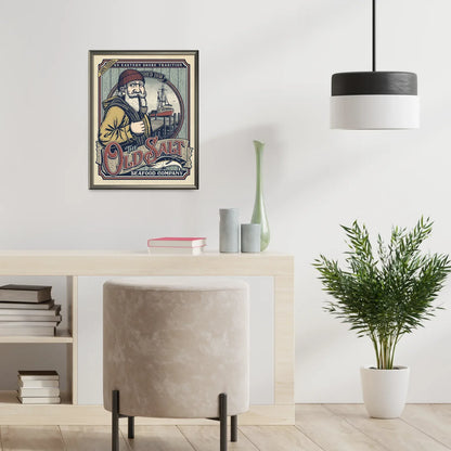"The Old Salt Seafood Company" Limited Edition Print - Nick Fasnacht Illustration & Design
