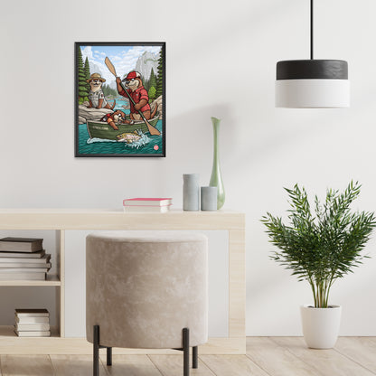 "Otter B. Fishin" Limited Edition Print