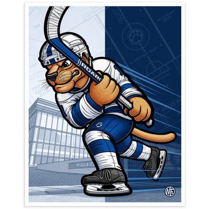"ROAR!" Penn State Ice Hockey Limited Edition Print