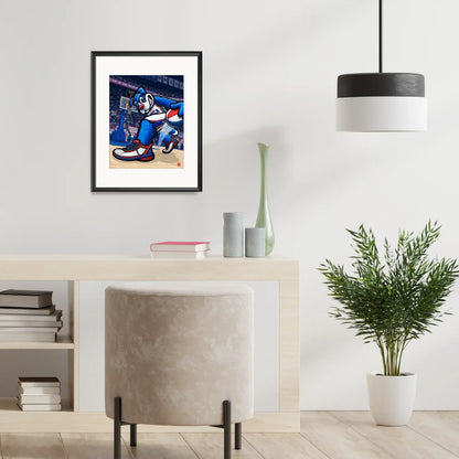 "Here They Come" Philadelphia Basketball Limited Edition Print - Nick Fasnacht Illustration & Design