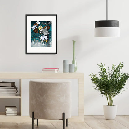 "The Big Easy" Philadelphia Football Print - Nick Fasnacht Illustration & Design