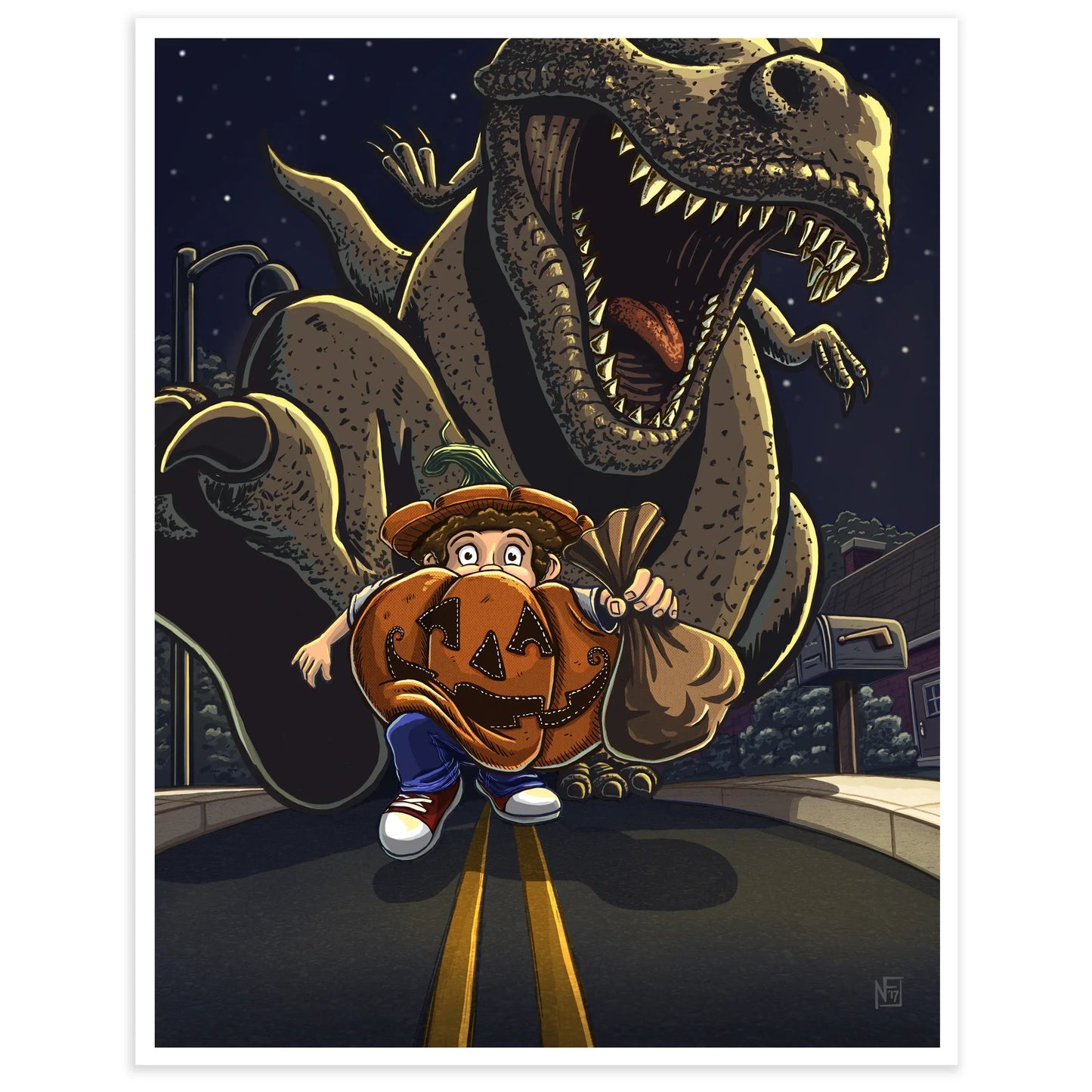 "Take Only One" Limited-Edition Print - Nick Fasnacht Illustration & Design