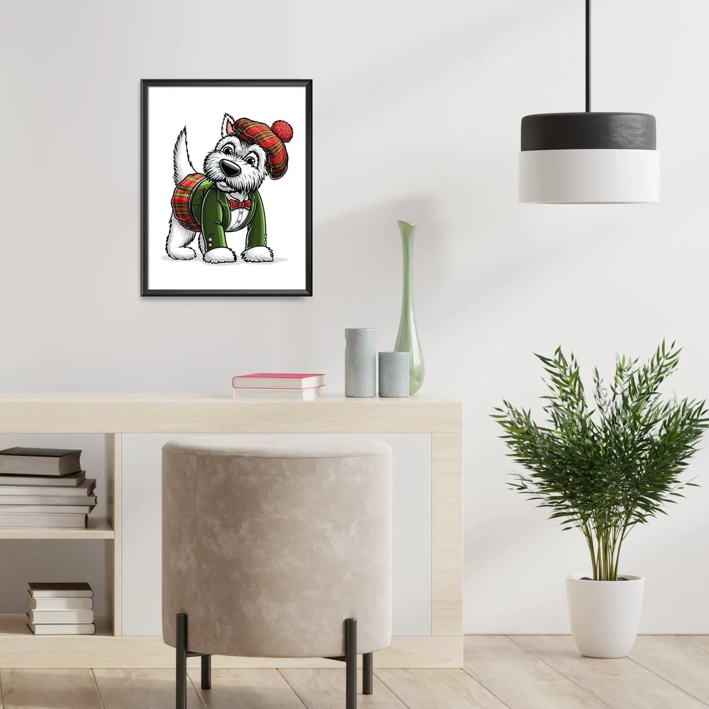 "Westie" West Highland Terrier Limited Edition Print - Nick Fasnacht Illustration & Design